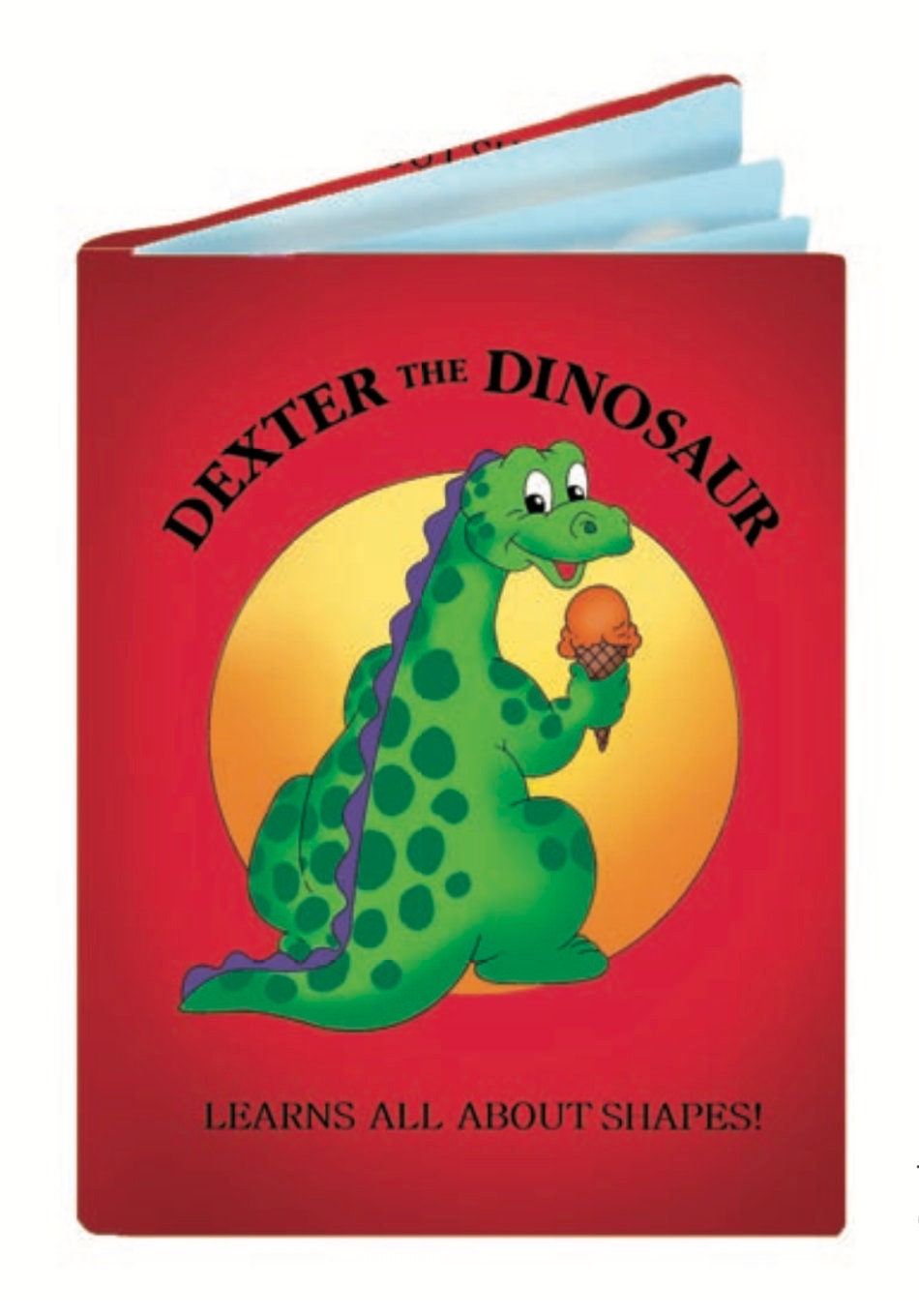 Sew N Go IX 36" Panel Dexter the Dinosaur Learns about Shapes 27279X Cotton Woven Fabric