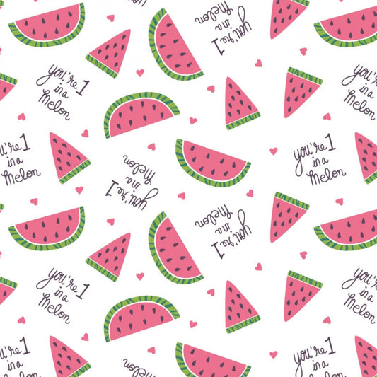 Very Punny Multi Melons 21181710-1 Cotton Woven Fabric