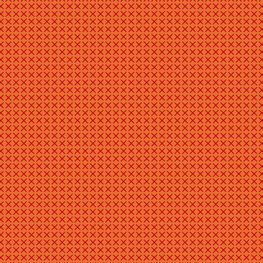 Handiwork by Alison Glass Cross Stitch Tiger 9254-O Cotton Woven Fabric