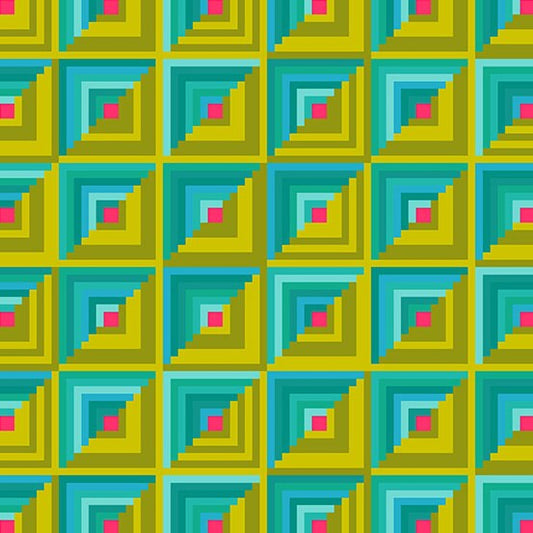 Handiwork by Alison Glass Patchwork Ocean 9251-G Cotton Woven Fabric