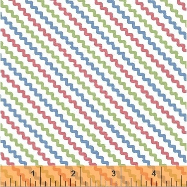 A Stitch in Time Ric Rac 51513-X Cotton Woven Fabric