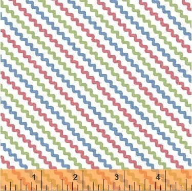 A Stitch in Time Ric Rac 51513-X Cotton Woven Fabric