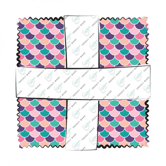 Very Punny 5" Squares, 42 Pieces per Bundle 21181711CHA Cotton Woven