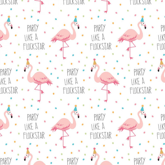 Very Punny Multi Flockstar 21181707-1 Cotton Woven Fabric