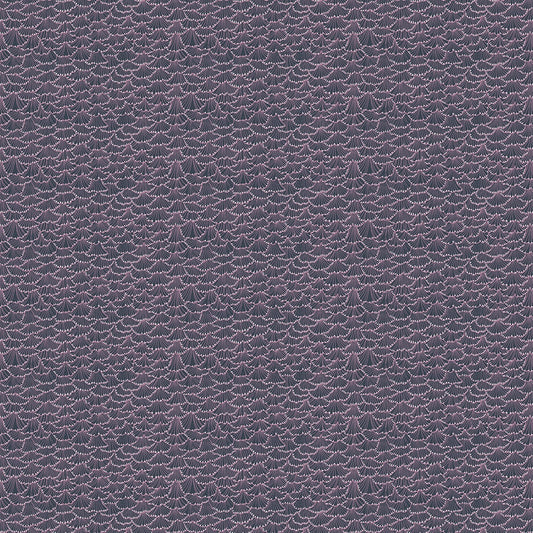 Sea Spell by Rae Ritchie Blueberry Scales SRR1425BL Cotton Woven Fabric