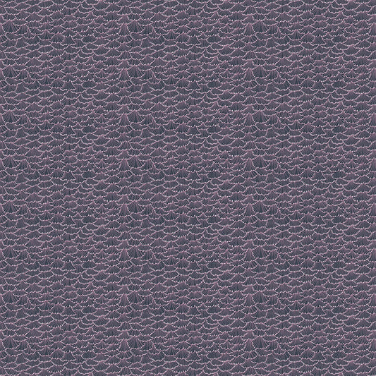 Sea Spell by Rae Ritchie Blueberry Scales SRR1425BL Cotton Woven Fabric