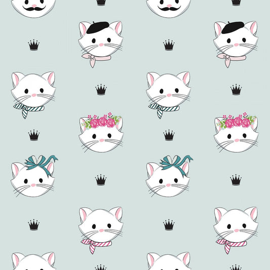 Chloe & Friends by Melissa Mortenson Main Mint C8910R-MINT Cotton Woven Fabric