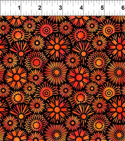 Unusual Garden II by Jason Yenter 8ugb-1 Digitally Printed Cotton Woven Fabric