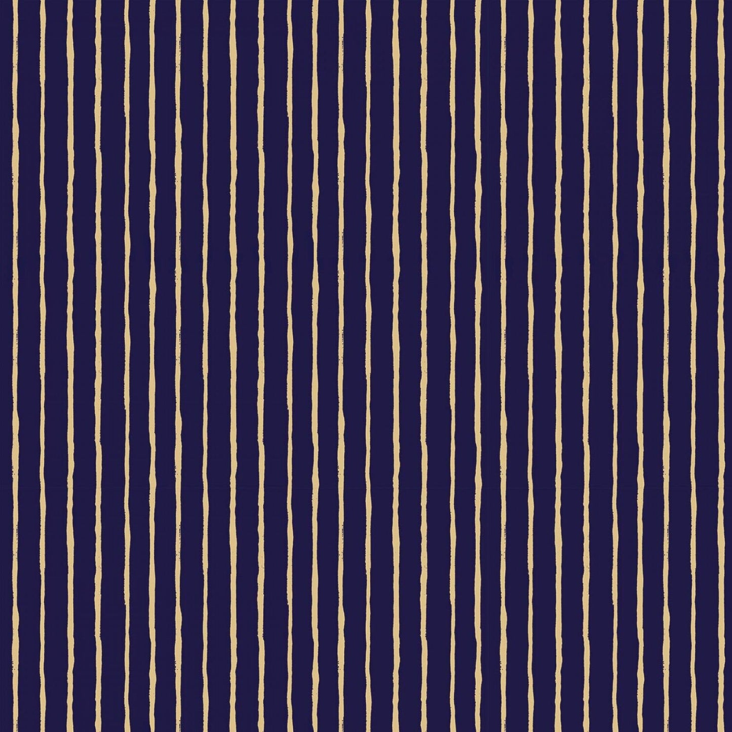 Dream World by Emily Winfield Martin Stripes Navy with Sparkle SC9085R-NAVY Licensed Cotton Woven Fabric