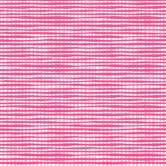 Happy by Katie Webb Woven Texture Raspberry Y2881-74 Cotton Woven Fabric