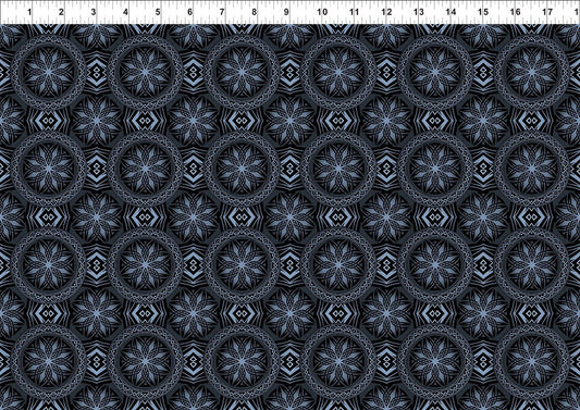 Dragons Emblems Gray 7drg-2 Cotton Woven Fabric