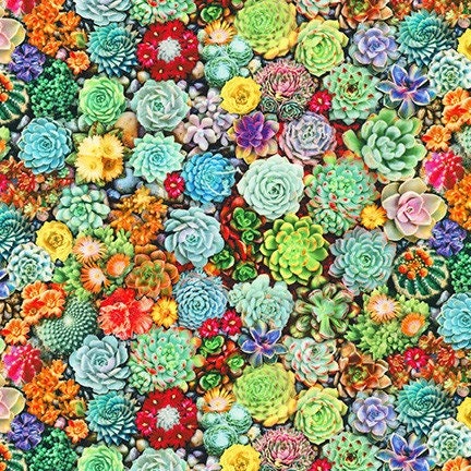 The Potted Garden Andrew Farley AYVD-19575-238 Garden Cotton Woven Fabric