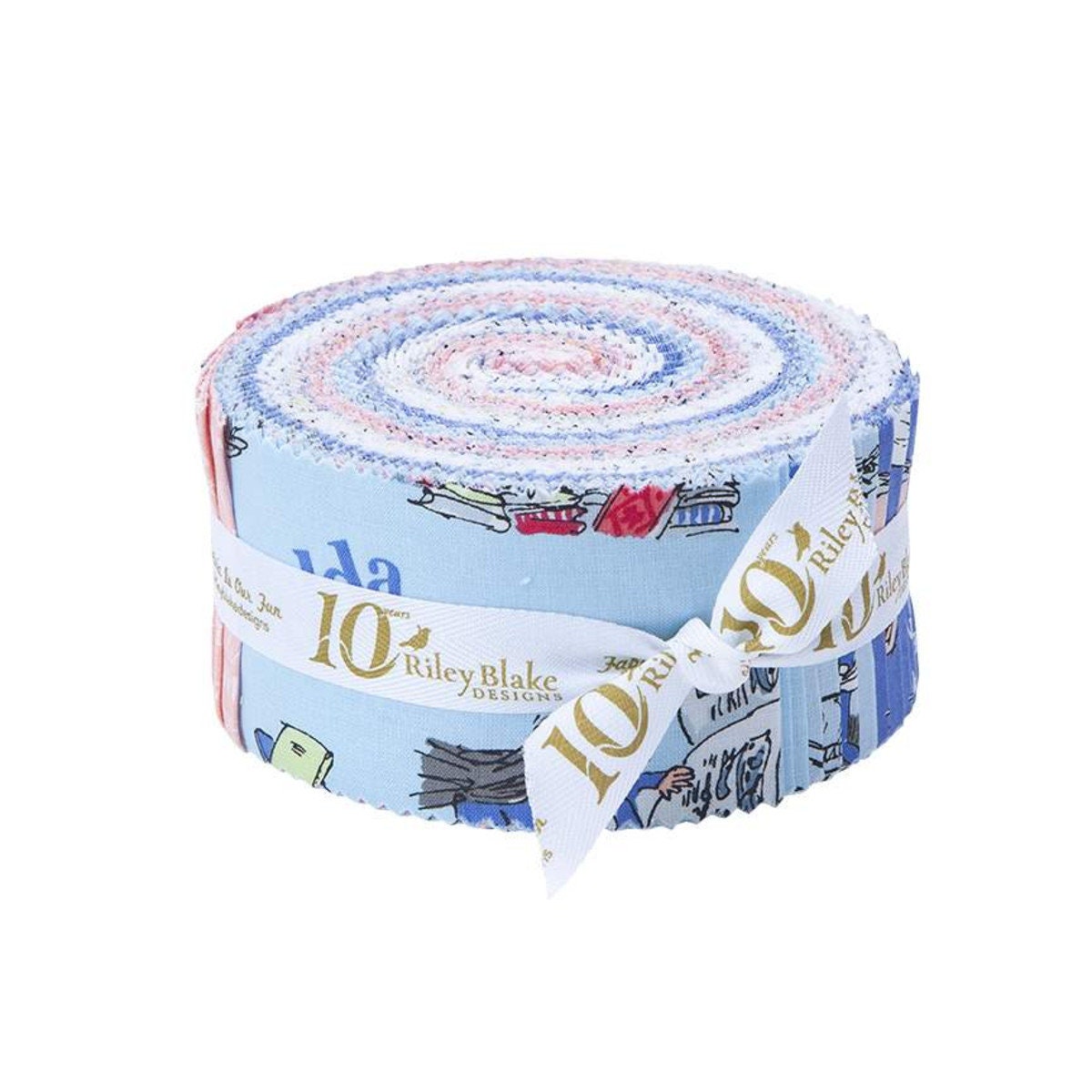 Licensed Matilda 2.5" Strips Bundle of 40 Piece RP-9200-40 Cotton Woven Fabric