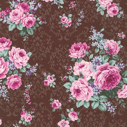 Ruru Bouquet Marie QGRU 2380D11-276-COUNTRY Cotton Woven Fabric