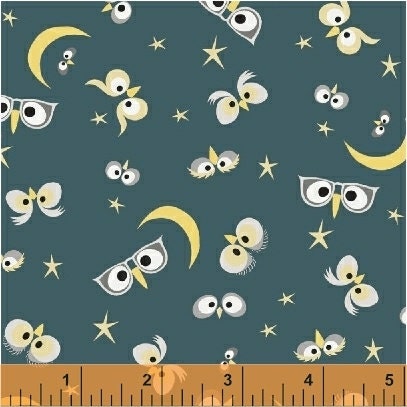 Whoos Hoo by Terri Degenkolb 51594-3 Cotton Woven Fabric