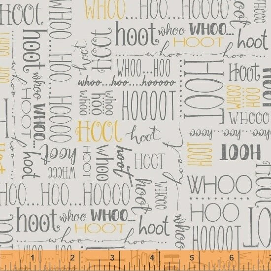 Whoos Hoo by Terri Degenkolb 51596-7 Cotton Woven Fabric