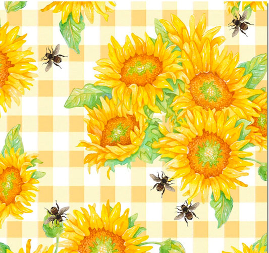 Bee Sweet by Cerrito Creek Studio **Limited Release** Sunflowers 5127-44 Cotton Woven Fabric