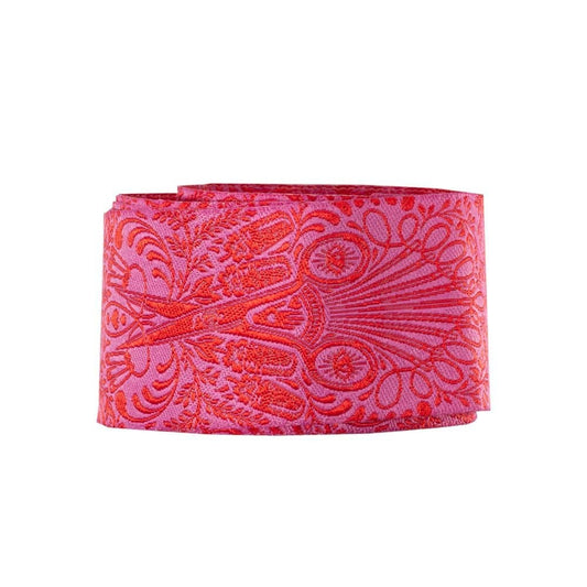 Tula Pink Homemade Ribbon 1.5 inch Getting Snippy Morning TK 55/38mm Col 1 Woven Ribbon Priced per yard