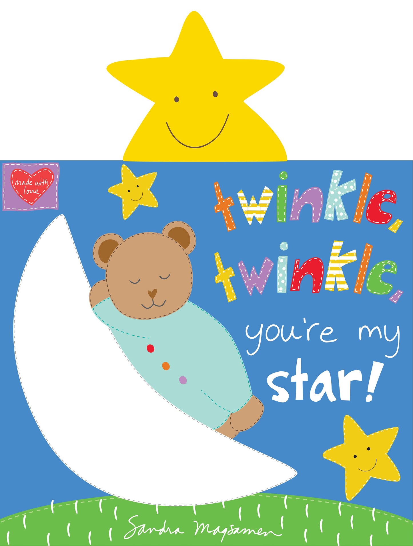 Huggable and Loveable Books VIII Panel Twinkle Twinkle Little Star 5055P-01 Cotton Woven Fabric