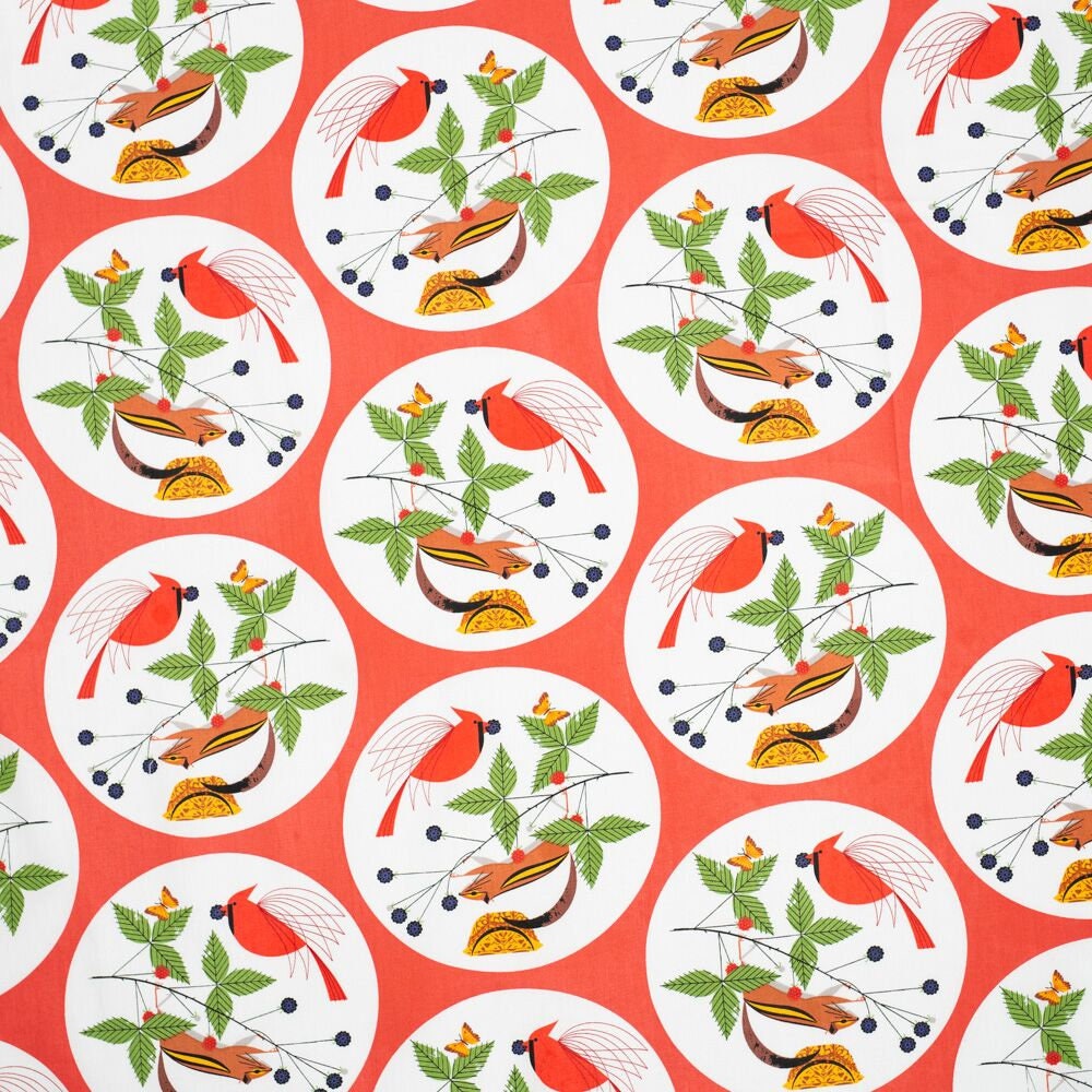 Charley Harper Winter Wonderland CH-126 Good World 100% Premium Organic Cotton