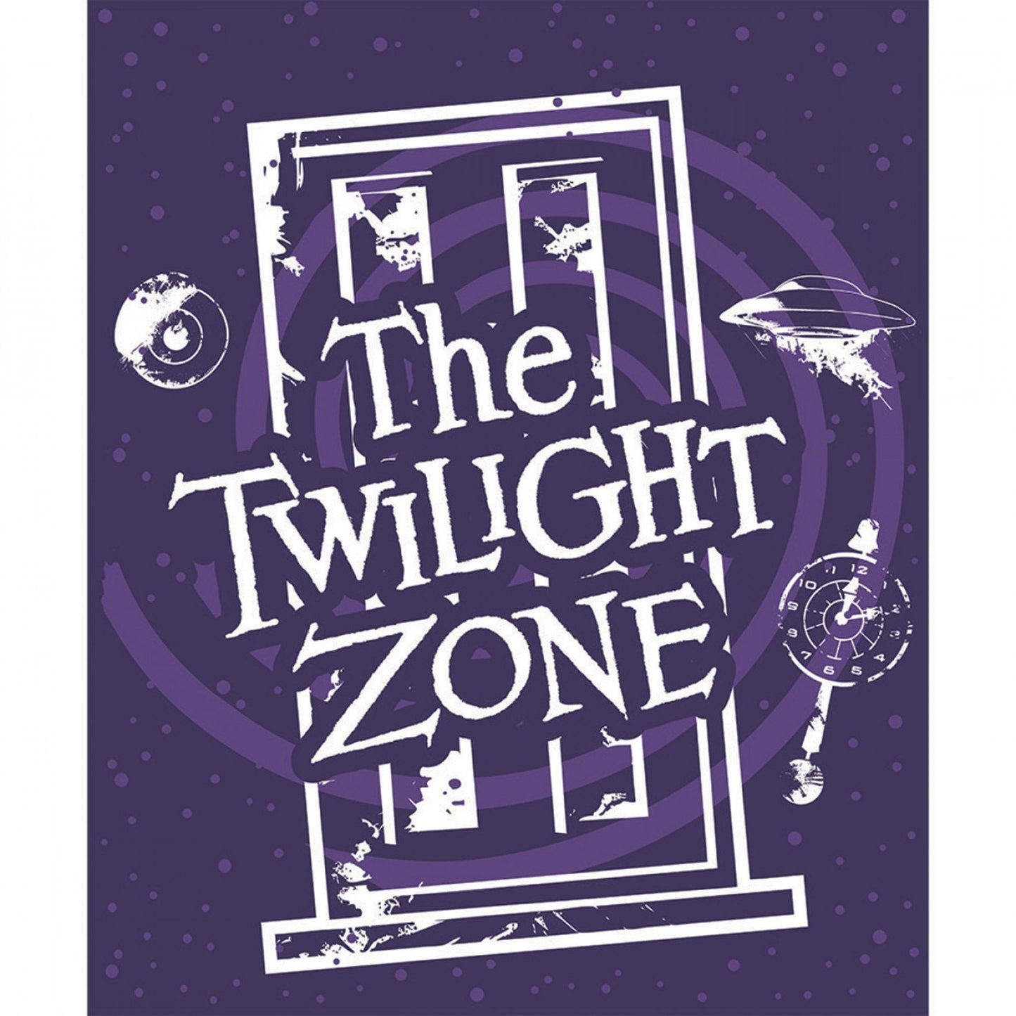 CBS Television City Multi The Twilight Zone 36in Panel 63520102PR-1 Licensed Glow in the Dark Cotton Woven Panel