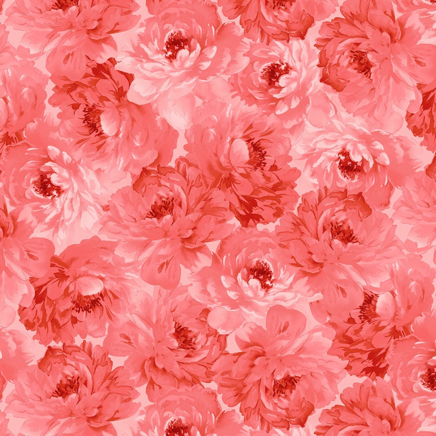 Prose Floral Packed Tonal Pink 9652M-P Cotton Woven Fabric