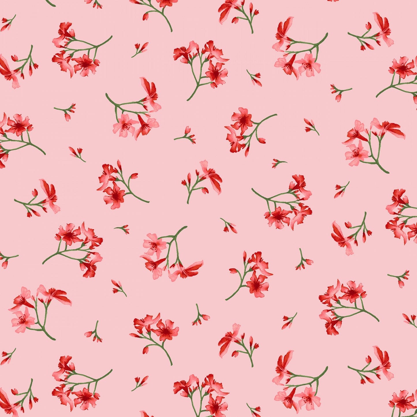 Prose Little Flowers Pink 9655M-P Cotton Woven Fabric