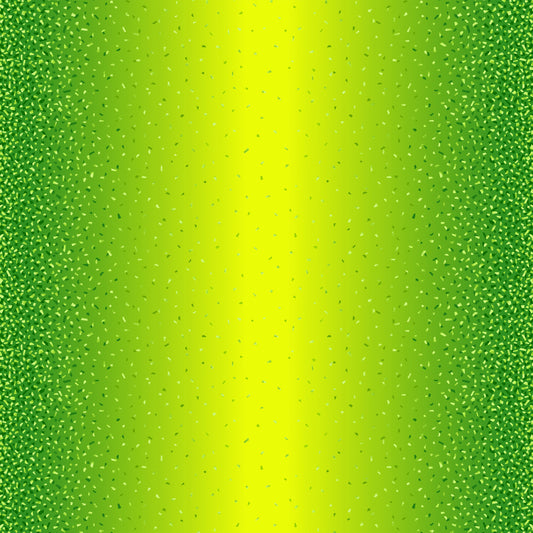 Snippets (Pearlescent) Lemon Lime 5086-64P Cotton Woven Fabric