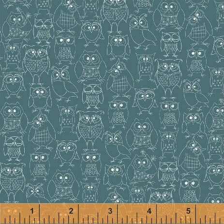 Whoos Hoo by Terri Degenkolb 51595-3 Cotton Woven Fabric