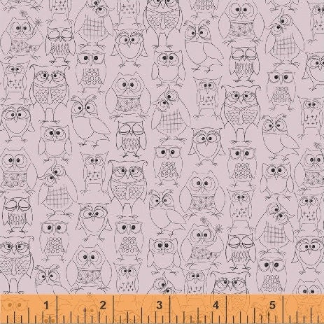 Whoos Hoo by Terri Degenkolb 51595-8 Cotton Woven Fabric