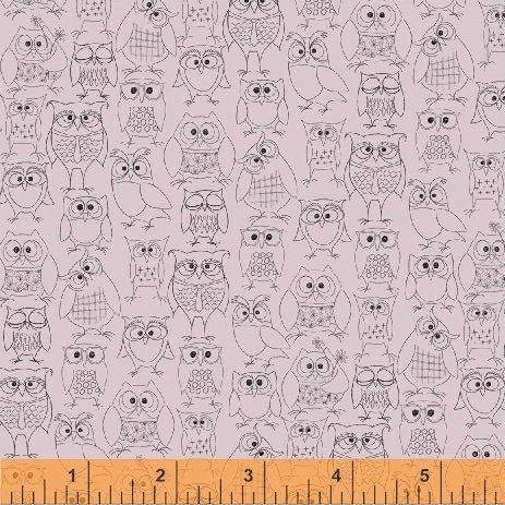 Whoos Hoo by Terri Degenkolb 51595-8 Cotton Woven Fabric