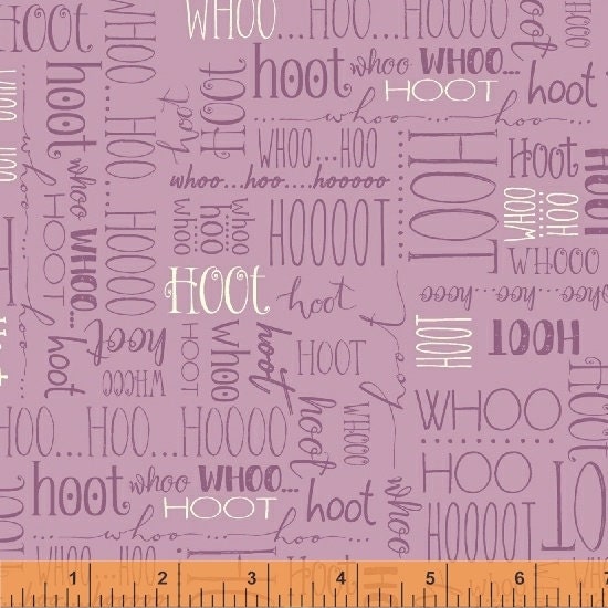 Whoos Hoo by Terri Degenkolb 51596-8 Cotton Woven Fabric