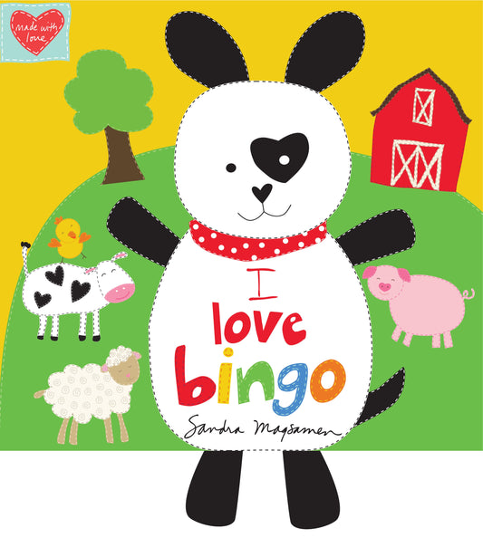 Huggable and Loveable Books VIII 36" Panel BINGO 5059P-01 Cotton Woven Panel