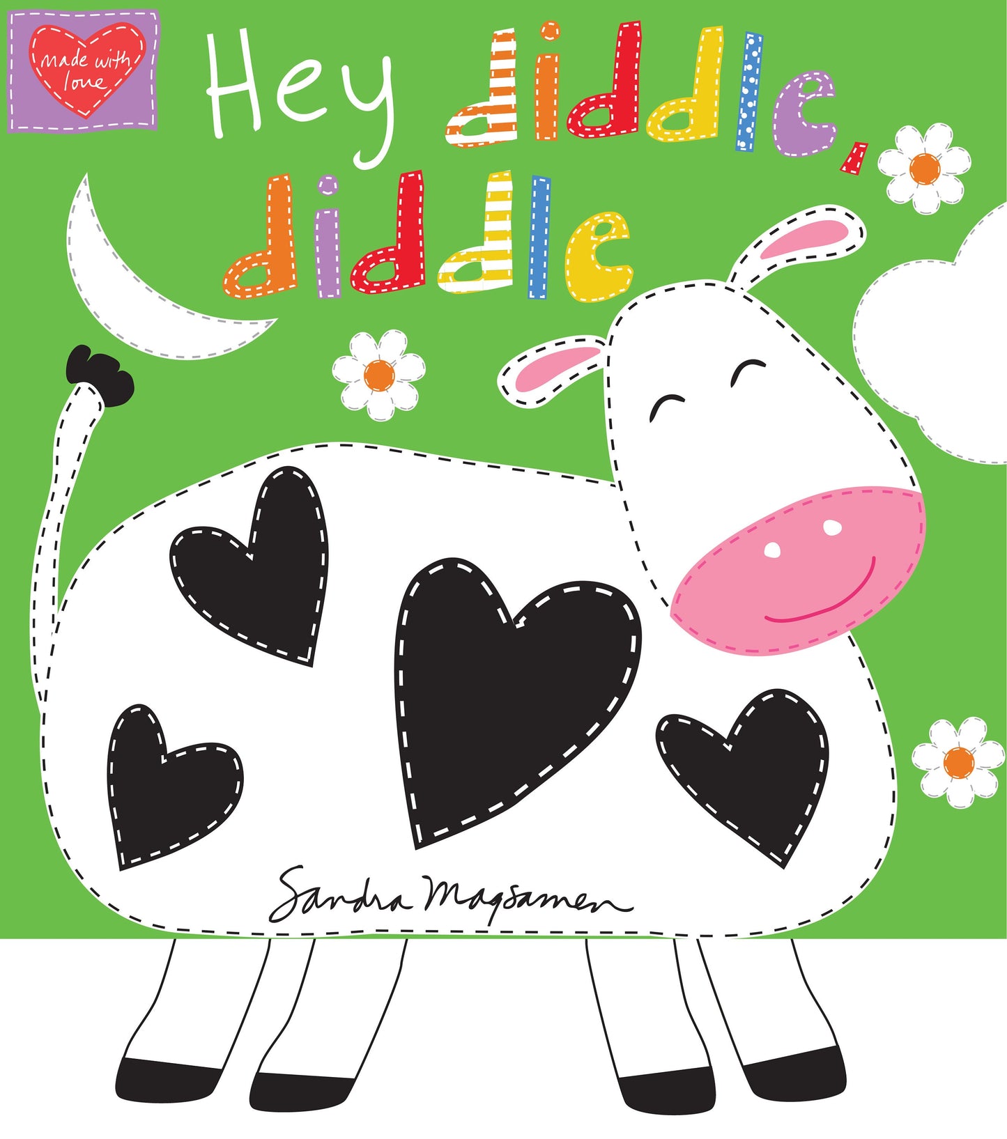 Huggable and Loveable Books VIII Hey Diddle Diddle 5057P-01 Cotton Woven Fabric