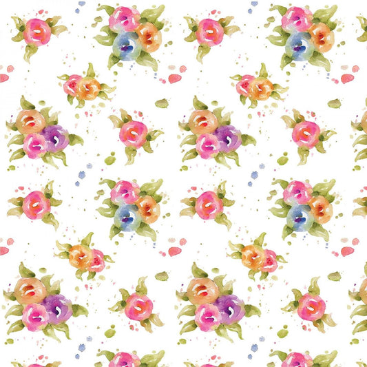 Little Darlings by Sillier Than Sally Designs Floral LITD4158MU Cotton Woven Fabric