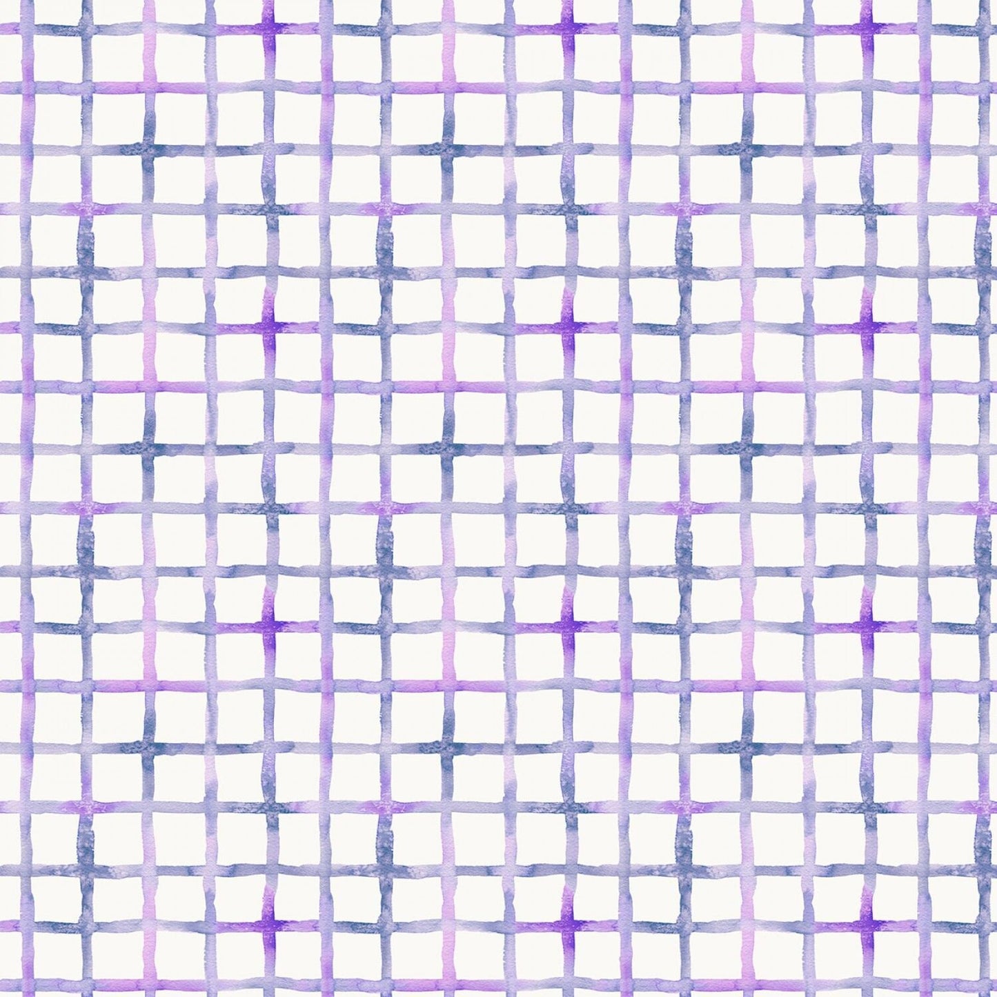 Little Darlings by Sillier Than Sally Designs Check Lavender LITD4160-L Cotton Woven Fabric