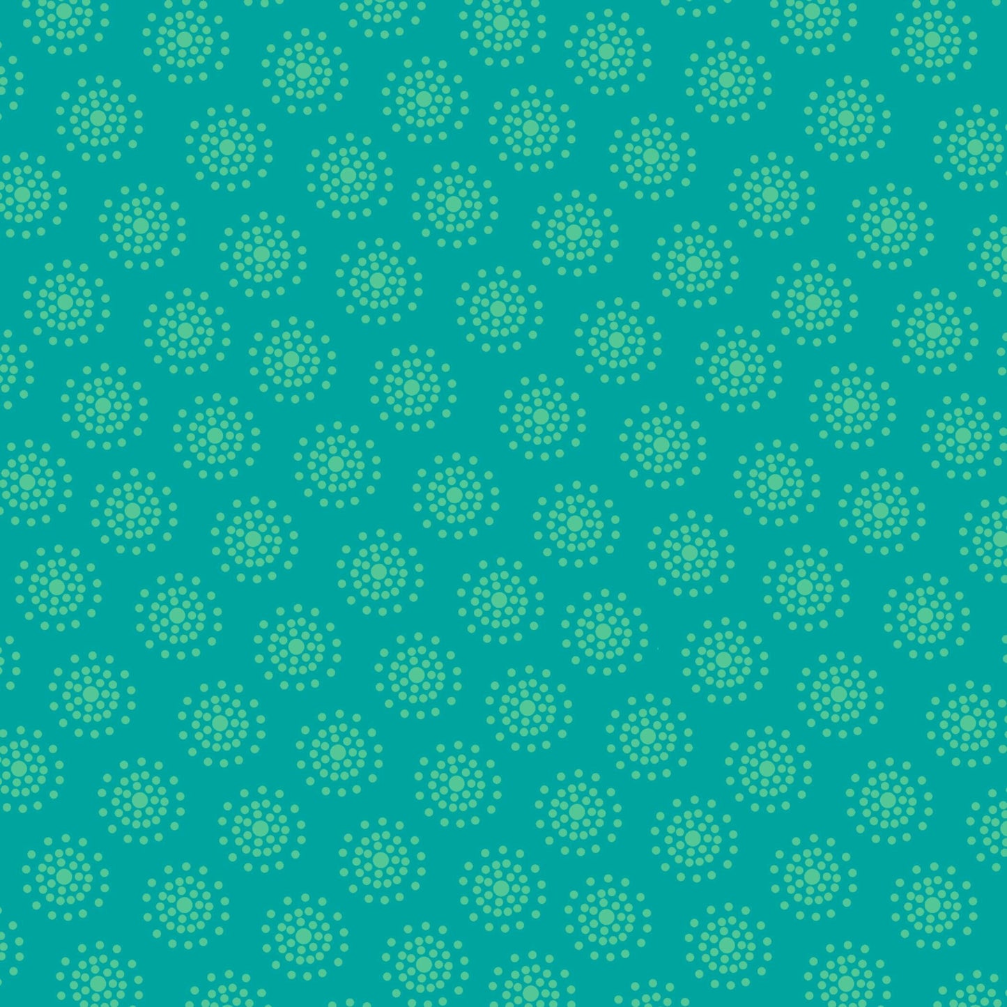 Owl's Woodland Adventure by Sharla Fults Tonal Dotted Dots Teal 5082-66 Cotton Woven Fabric
