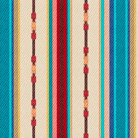 Dream Weaver Textured Serape Stripe Tan 27653-A Cotton Woven Fabric