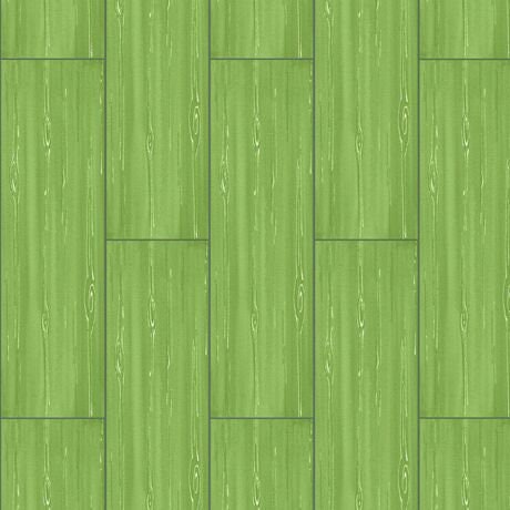 Gnomesville by Desiree's Designs Wood Leaf Green 27667H Cotton Woven Fabric