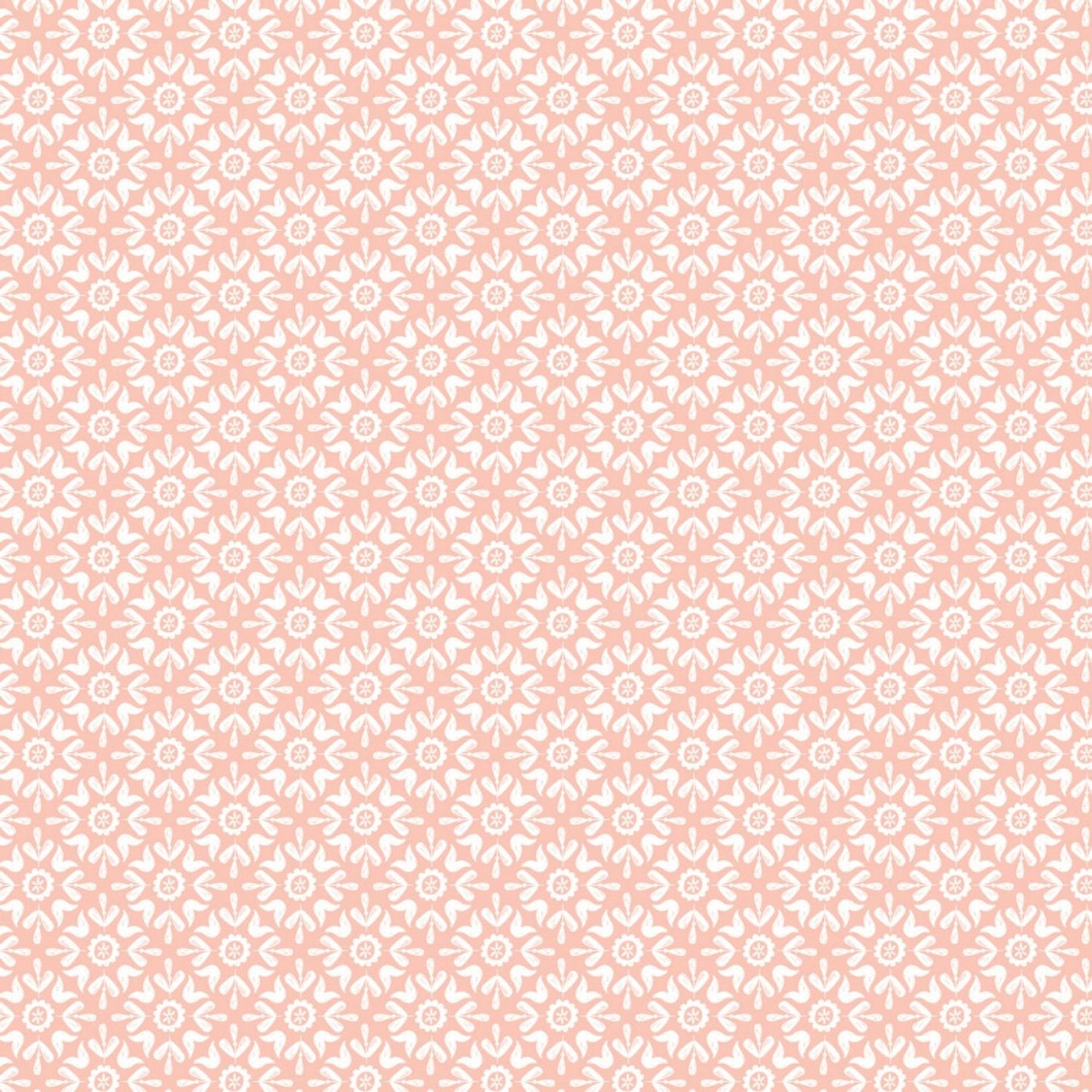 Turtle Cove by CDS Tonal Tiling Coral 21190605-02 Cotton Woven Fabric