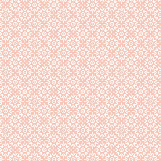 Turtle Cove by CDS Tonal Tiling Coral 21190605-02 Cotton Woven Fabric