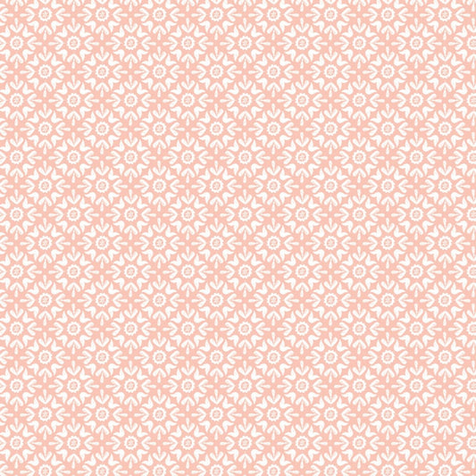 Turtle Cove by CDS Tonal Tiling Coral 21190605-02 Cotton Woven Fabric