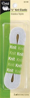 3/8" Knit Elastic 4 packages of 9315W included, each package is 2 yards !