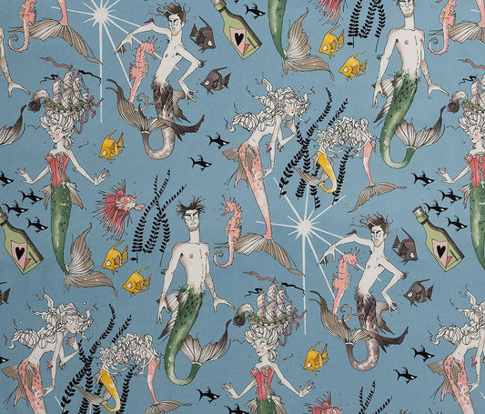 The Ghastlies Ghastlie Lake Ghantis Ghastlie Lake 8791AR Cotton Woven Fabric