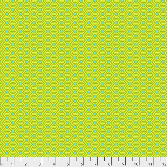 Tula Pink True Colors Hexy Chameleon PWTP150.CHAMELEON Cotton Woven Fabric