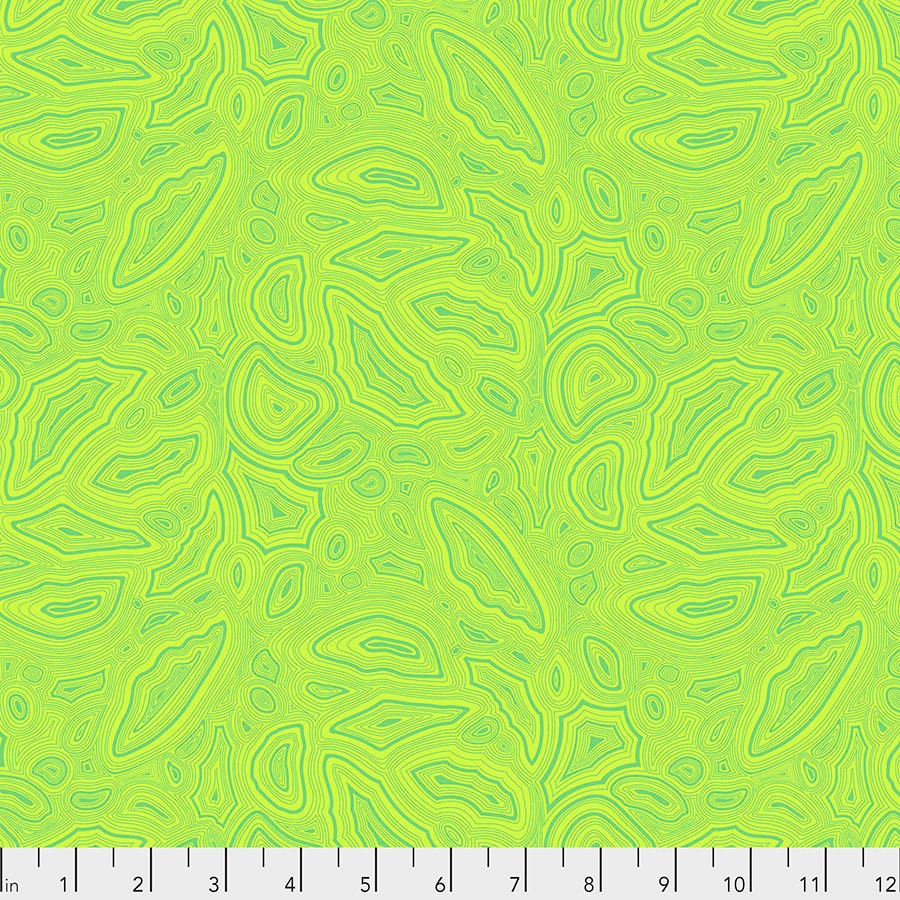 Tula Pink True Colors Mineral Peridot PWTP148.PERIDOT Cotton Woven Fabric