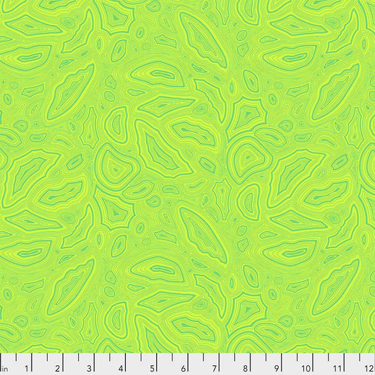Tula Pink True Colors Mineral Peridot PWTP148.PERIDOT Cotton Woven Fabric