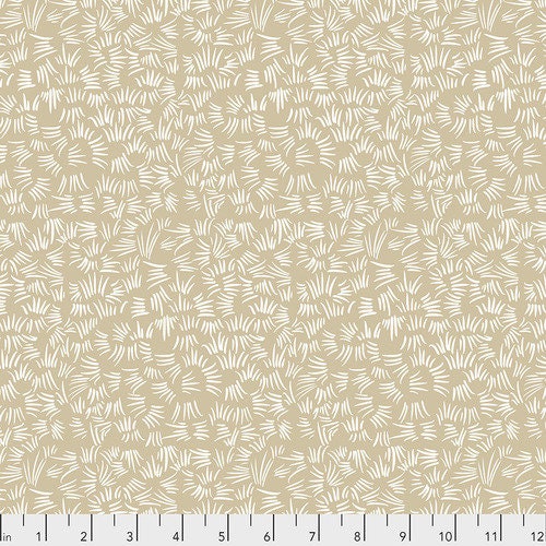 Calico Horses by Lorraine Turner Desert Grass Sand PWLT010.SAND Cotton Woven Fabric