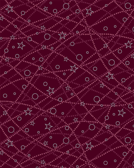 It's Snowflake 4597-015 w/ Metallic Accents Cotton Woven Fabric