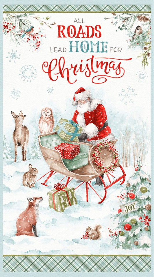 A Magical Christmas by Lisa Audit 24" Panel 86458-143 Cotton Woven